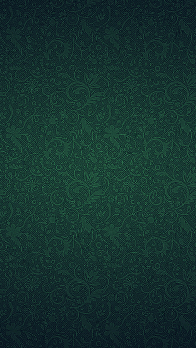Green Ornaments Texture Pattern iphone 2022