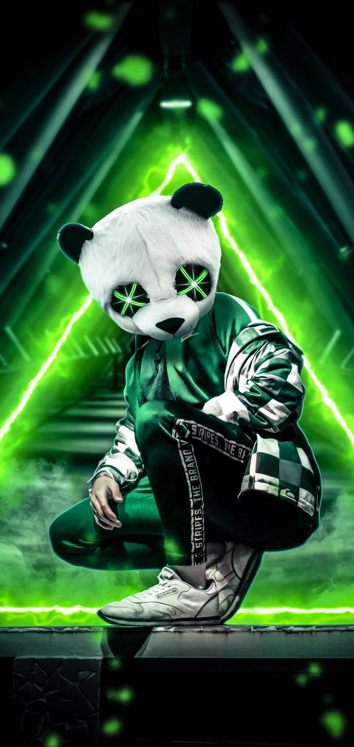 Panda Neon Gree    d