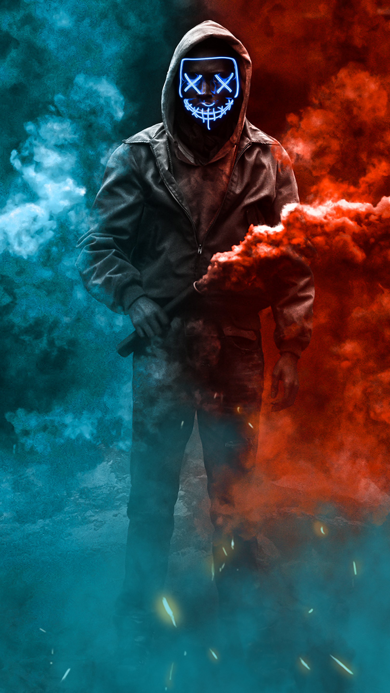 SMOKE MAN WALLP